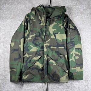 Raven Industries Mens XS ECWCS Gen 1 Woodland Camo Parka Jacket DLA100-87-C-0602